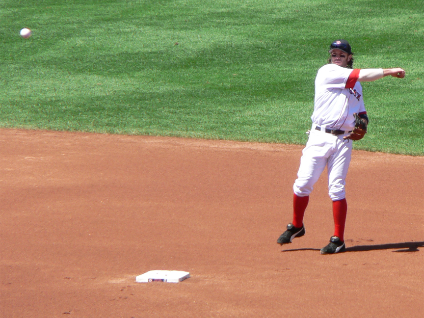 athletics002.JPG Mark Bellhorn is congratulated on his second